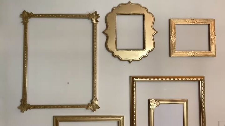 Want a Glam Gold Frame Gallery Wall? Here's How to DIY It