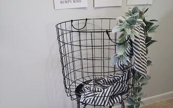 An Easy Way To Recreate A Vintage French Laundry Basket