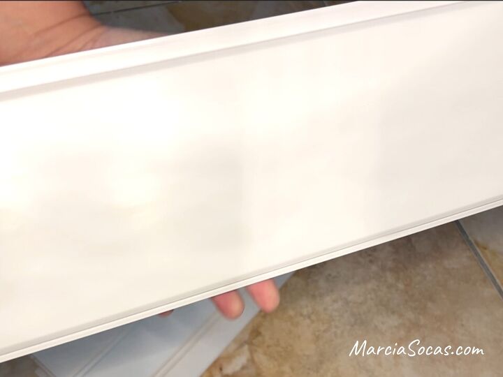 how to create a separate dining area with a beadboard accent wall, Reverse side of the beadboard