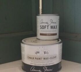 manera sencilla de actualizar cestas de mimbre con chalk paint, Cera blanda Annie Sloan