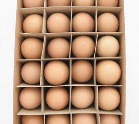cmo hacer huevos de pascua botnicos con transfers, Huevos de gallina soplados