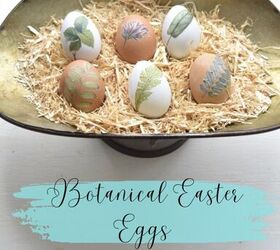 cmo hacer huevos de pascua botnicos con transfers, Huevos de Pascua bot nicos 1
