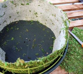 transformacin de un birdbath en un plantador