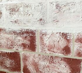 crea una hermosa pared de ladrillos de imitacin por menos de 50