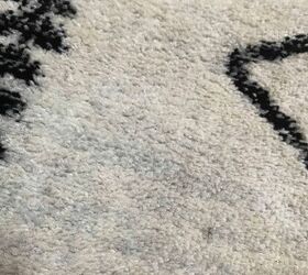 cmo quitar el aceite de la alfombra, Alfombra limpia y sin manchas