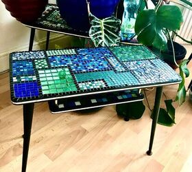cmo refrescar su vieja mesa de caf con mosaico, Mesa de centro
