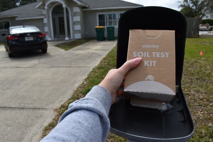 grow the best lawn in the neighborhood with sunday, Sending off the soil test kit