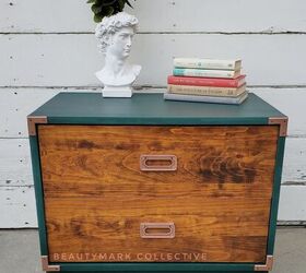 mcm nightstand makeover
