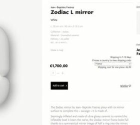 how to easily diy the zodiac mirror by moustache for just 50, Zodiac mirror by Jean Baptiste Fastrez at Moustache