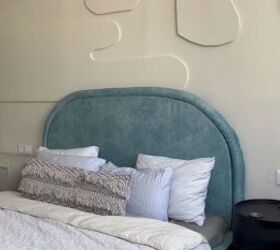 how to make a diy pool noodle headboard in a few easy steps, Pool noodle headboard