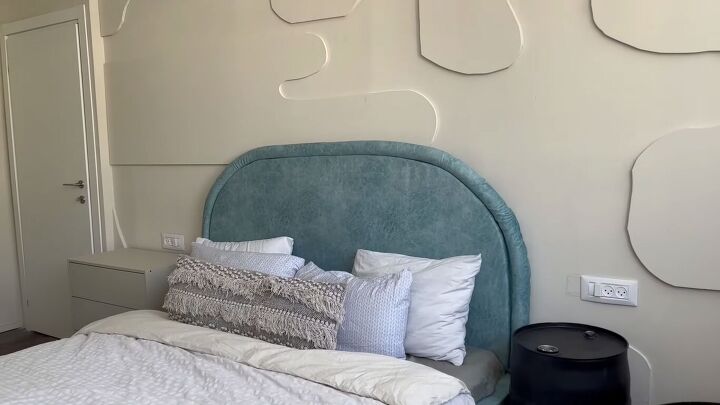 how to make a diy pool noodle headboard in a few easy steps, Pool noodle headboard