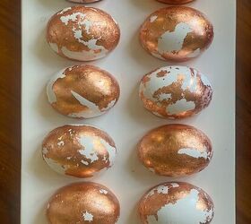 cmo hacer huevos de pascua de lmina de cobre diy, Huevos de Pascua DIY