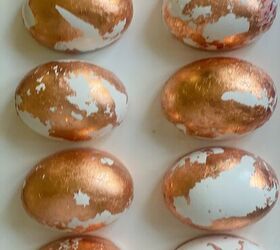 cmo hacer huevos de pascua de lmina de cobre diy, Huevos de Pascua de cobre DIY