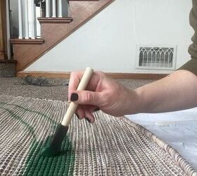 Pintar una alfombra - DETERMINED DIY