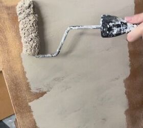 tutorial de madera gris en unos sencillos pasos, Pintar los laterales y los cajones