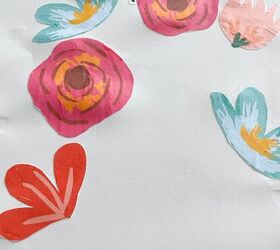 diy hermoso decoupage arte de la pared