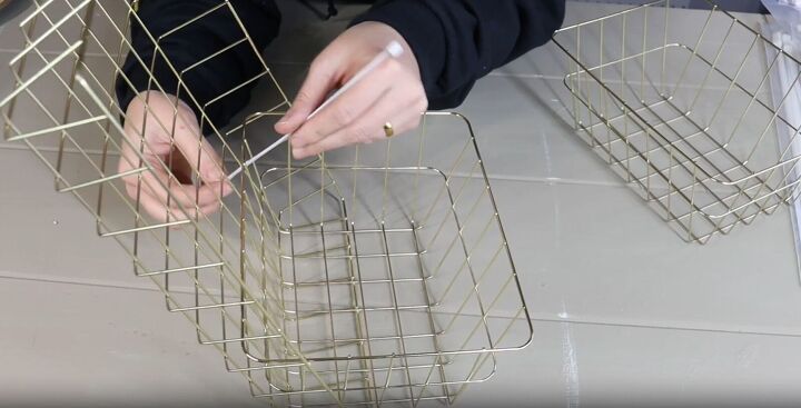 3 Easy & Affordable Dollar Tree Wire Basket DIY Ideas