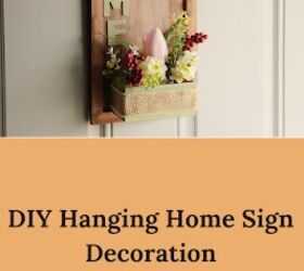 diy decoracin de letreros colgantes para el hogar