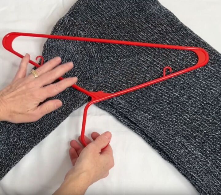 12 amazing hanger hacks to keep your home organized, How to hang a sweater