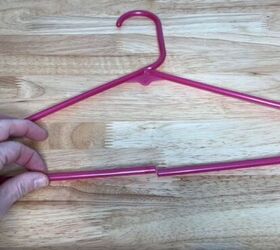 She cuts the bottom of her hanger for a 5-minute hack that will change your life