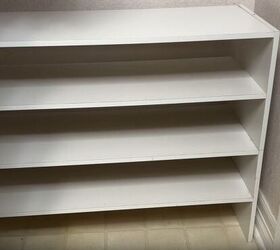 coat closet organization how to organize yours like a pro, A shoe rack placed in a coat closet