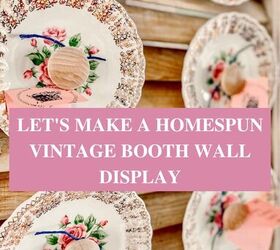 hagamos un expositor de pared vintage casero, Hagamos un expositor de pared Vintage Booth casero