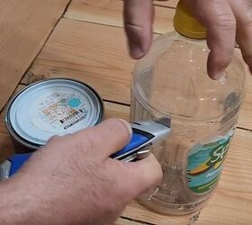 handyman tips 8 home improvement hacks to make your life easier, Cutting off the top of a plastic bottle using a utility knife