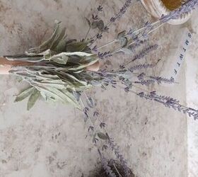 topiario de lavanda diy