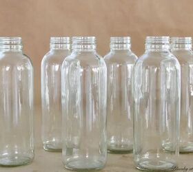 cmo decorar fcilmente botellas viejas con papel y vinilo, decorar botellas viejas