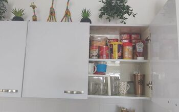 Has anyone tried using curtains to replace cabinet doors?