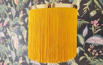 How to Make a Cute DIY Fringe Lampshade in a Few Easy Steps