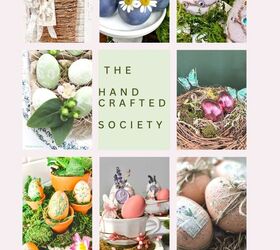 cmo hacer tinte natural con verduras y especias, Handcrafted Society 8 fabulosos proyectos de huevos de Pascua C mo hacer tinte natural