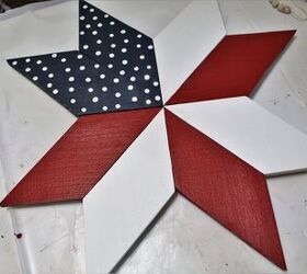 diy estrella patriota de ocho puntas