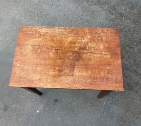 esta mesa antigua necesitaba una reparacin y una renovacin