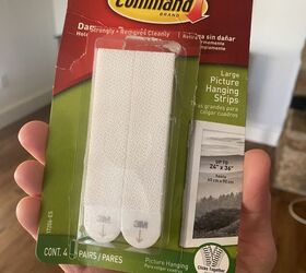 She sticks Command strips around her TV for this gorgeous way to hide everyone's worst eyesore