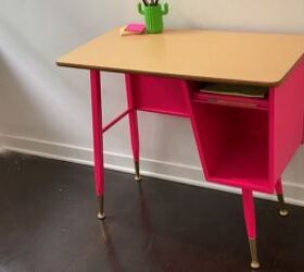 How to Do a Bold & Colorful DIY Vintage Desk Makeover on a Budget