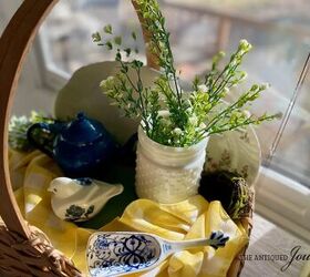How To Style a Decorative Basket for Spring