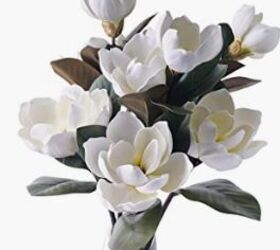 artificial delicate white flowers