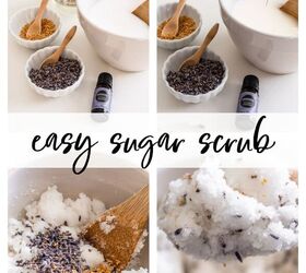 5 minute lavender lemon sugar scrub gift idea