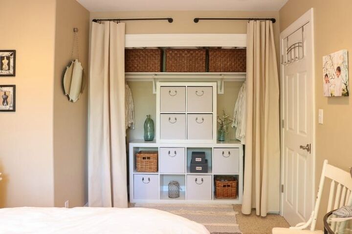 Cómo ser creativo con tus armarios y organizarte | Hometalk