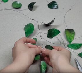 Create a branch of leaves