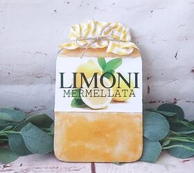 Haz un falso tarro de mermelada de limón 🍋 para refrescar tu casa