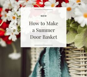 cmo hacer una cesta de verano, 5 sencillos pasos para crear una corona de verano para la entrada de tu casa