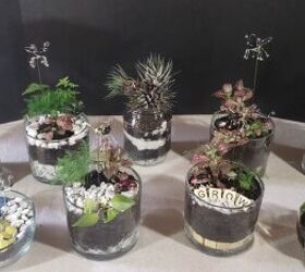 ideas de diseo de macetas y terrarios con adornos reciclados para plantas diy