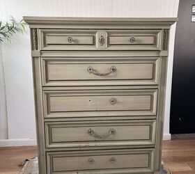pretty in peachy pink furniture makeover