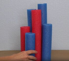 Create a cluster of pool noodles