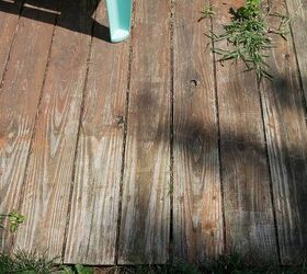 diy front yard deck refresh, DIY patio delantero cubierta de refresco