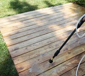 diy front yard deck refresh, Bricolaje jard n terraza