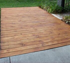 diy front yard deck refresh, Bricolaje jard n terraza