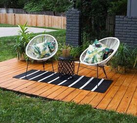 diy front yard deck refresh, Bricolaje jard n terraza